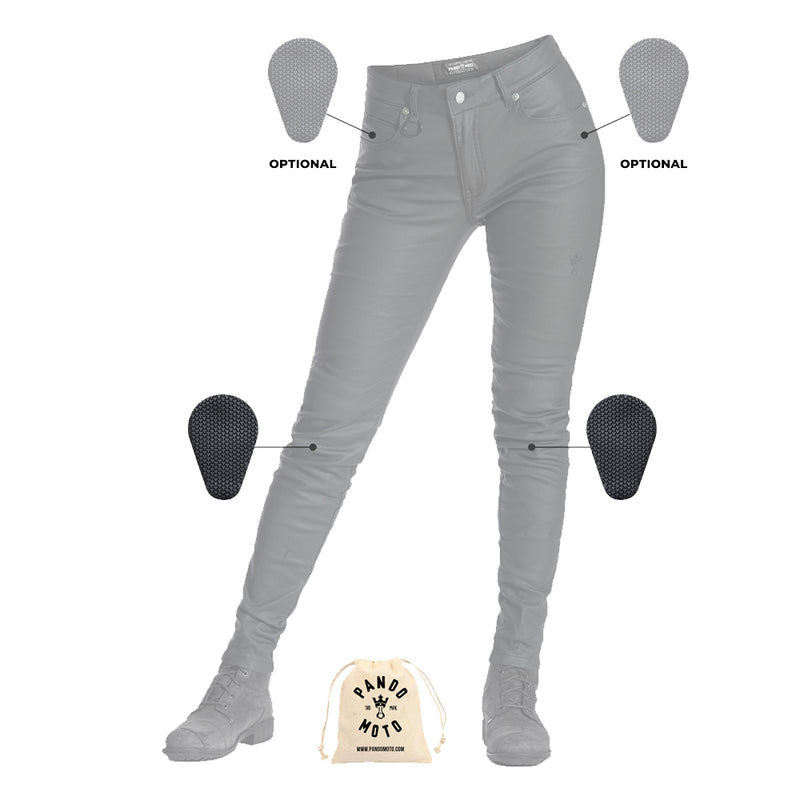 Jeans moto femei LORICA KEV 01 –Skinny-Fit Kevlar® - W29-L32