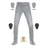 Jeans moto barbati KARLDO KEV 01 Motorcycle Jeans - Slim-Fit Cordura® - W32- L34
